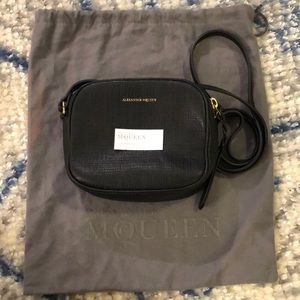 Alexander McQueen Leather Camera Bag